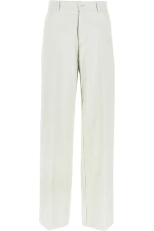 NUDE Leather-effect trousers