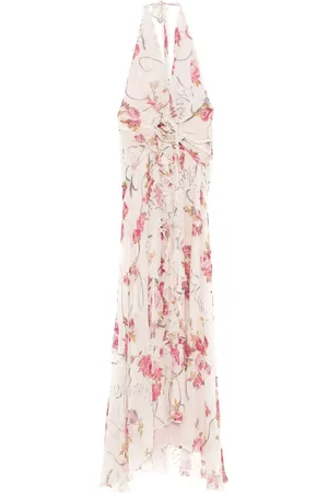 BLUMARINE Floral-print maxi dress