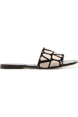 VALENTINO GARAVANI VLogo Toile Iconographe slides