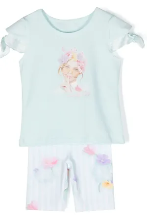 Lapin House Cotton-blend trouser set