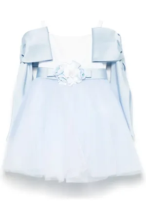 COLORICHIARI Floral-appliqué dress