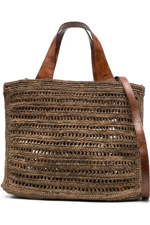IBELIV Woven straw tote bag