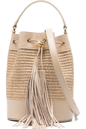 Gianvito Rossi Tassel-detail bucket bag