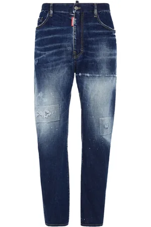 Dsquared2 Distressed stretch-cotton jeans
