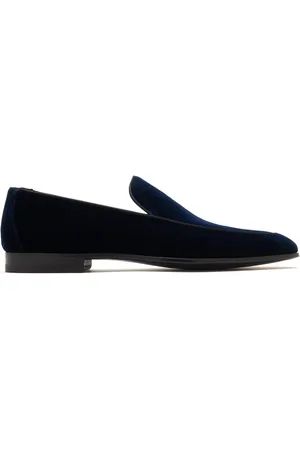 Magnanni Velvet suede loafers