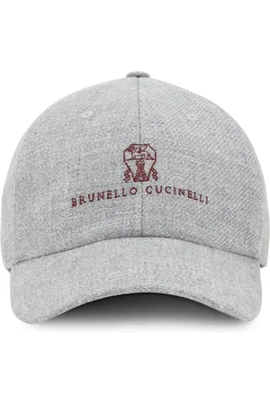 Brunello Cucinelli Logo-embroidered cap