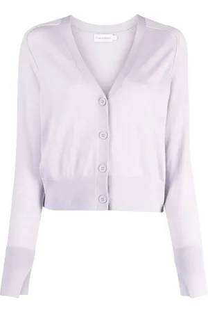 Calvin Klein V-neck wool cardigan