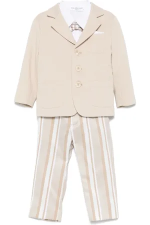 COLORICHIARI Striped suit set