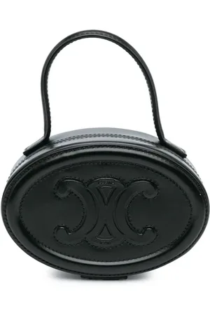 Céline 2021 Calfskin Cuir Triomphe Oval handbag