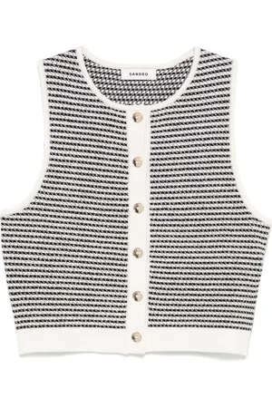 Sandro Striped vest