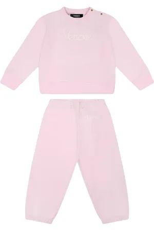 VERSACE Logo-print tracksuit (set of two)