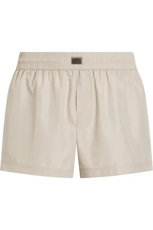 Dolce & Gabbana Logo-plaque swim shorts
