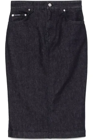 Dolce & Gabbana Denim midi skirt