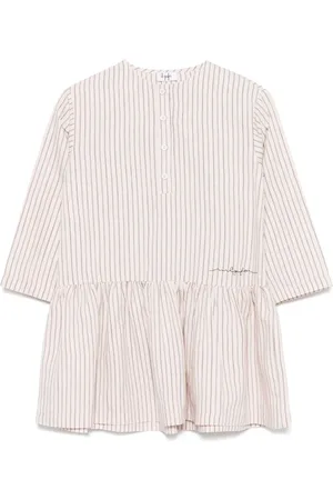 Il gufo Striped dress