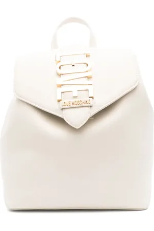 Moschino Logo-plaque backpack