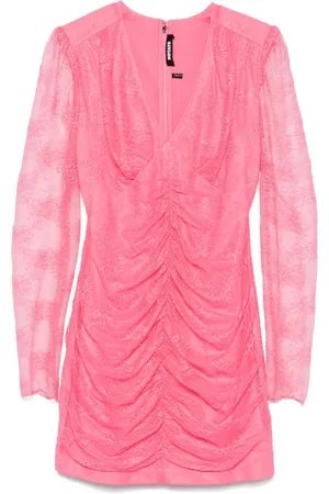 ROTATE Lace mini dress