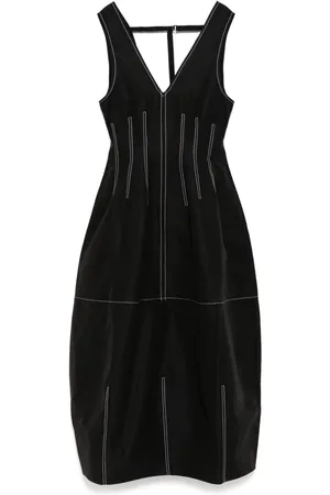 Lee Mathews V-neck dress