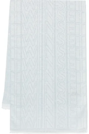 Twin-Set Logo-jacquard scarf