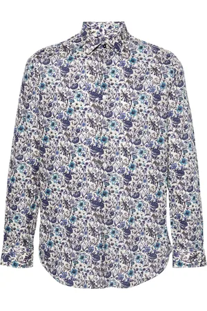 Paul Smith Floral-print cotton shirt