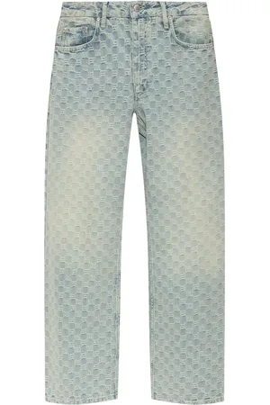 MISBHV Monogram-jacquard jeans