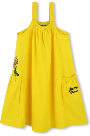 Kenzo Logo-embroidered dress