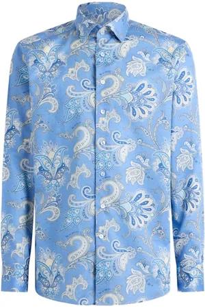 Etro Maxi Flower Paisley shirt