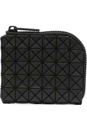 Issey Miyake Geometric-design cotton wallet
