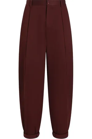 Dolce & Gabbana Folded-edge trousers