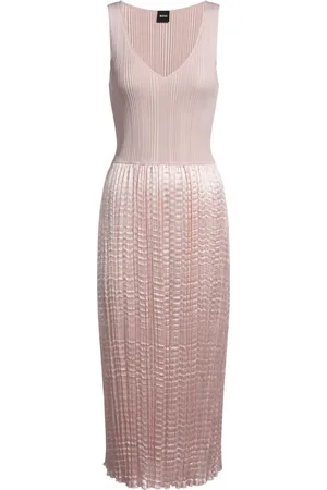 HUGO BOSS Pleated dress