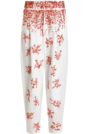 Dolce & Gabbana Bead-embroidered trousers