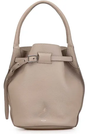 Céline 2019 Leather Big Bag bucket bag
