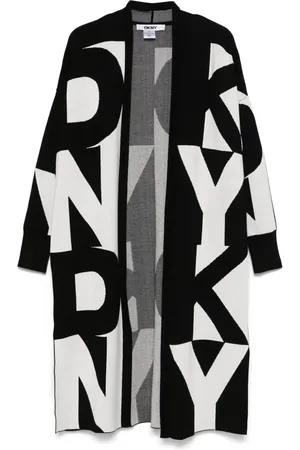 DKNY Logo-print cardigan