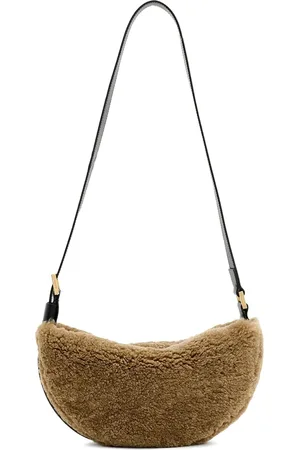 AllSaints Shearling crossbody bag