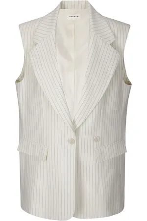 P.A.R.O.S.H. Pinstripe-pattern gilet