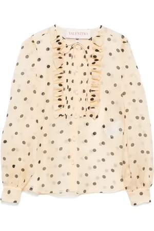 VALENTINO GARAVANI Polka dot-print blouse