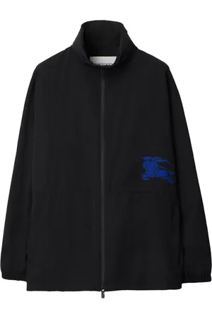 Burberry Logo-print funnel-neck jacket