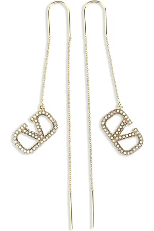 VALENTINO GARAVANI VLogo chain earrings