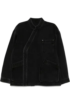 CROQUIS Standing collar denim jackets