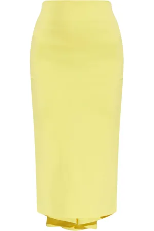 Jacquemus Draped straight skirt