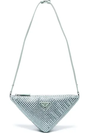 Prada 2022 Crystal Triangle shoulder bag