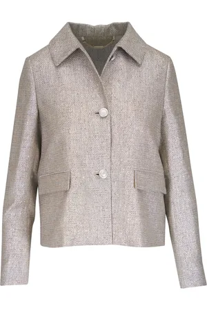 Kiton Pearl-button blazer