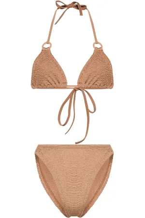 Hunza G Eva seersucker bikini
