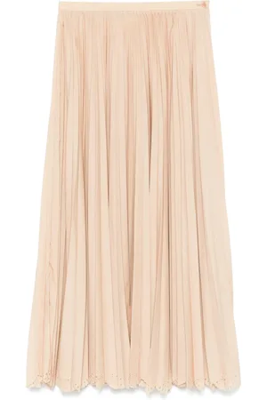 Issey Miyake 2000s pleated maxi skirt