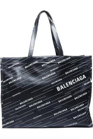 Balenciaga 2000s logo-print tote bag