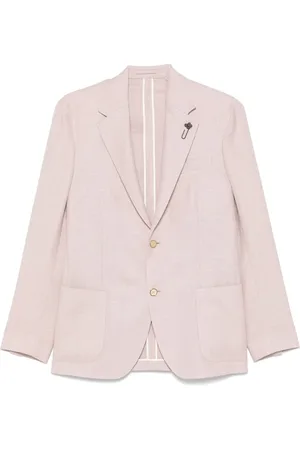 LARDINI Brooch-detail blazer
