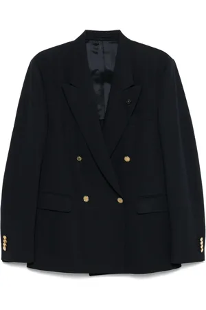 LARDINI Brooch-detail blazer