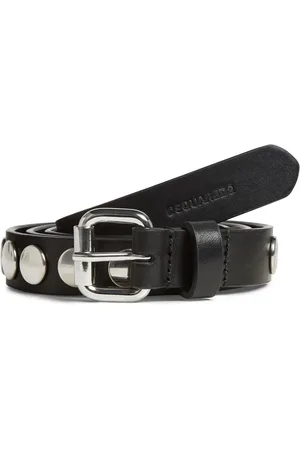 Dsquared2 Stud-embellished leather belt