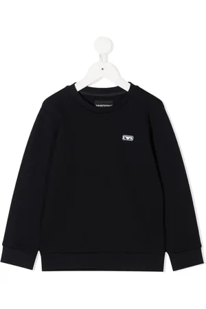 Emporio Armani Logo-patch sweatshirt