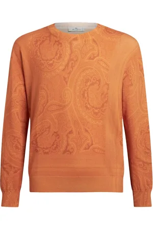 Etro Paisley silk-cashmere sweater