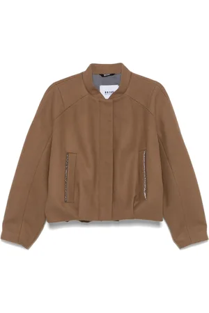 Bazar Deluxe Crystal-embellishment jacket